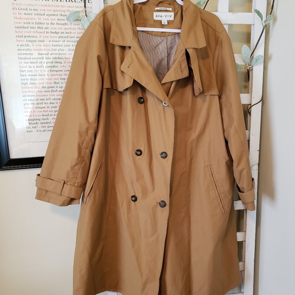 Ava & Viv Trench Rain Coat